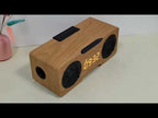 M8C Multifunctional Alarm Clock Bluetooth Speaker(Yellow) - YouTube Video