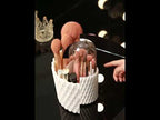 Large-capacity Rotating Cosmetics Storage Box Makeup Brush Storage Tube(White with Cover) - YouTube Video