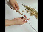LP-6 Tablet Mobile Phone Lazy Bracket Detachable Bed Bracket, Style: Two-stage (Golden) - YouTube Video