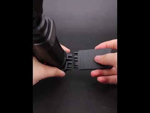For Insta360 Luna Pro / Ultra Magnetic Mount Holder with 180-degree Adjustable Base(Black) - YouTube Video