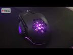 iMICE T90 8 Keys 7200DPI USB Wired Luminous Gaming Mouse, Cable Length: 1.8m - YouTube Video
