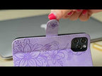 For Xiaomi 14T Pro Lily Embossed Leather Phone Case(Green) - YouTube Video
