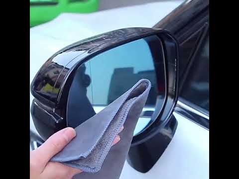 20x30cm Car Wash Towel Deerskin Water Absorbent Car Window Cleaning Rag - YouTube Video
