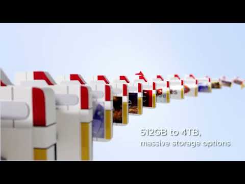 ORICO-H5 2.5 inch Mondrian-Inspired Portable Type-C External SSD, Memory:128GB - YouTube Video