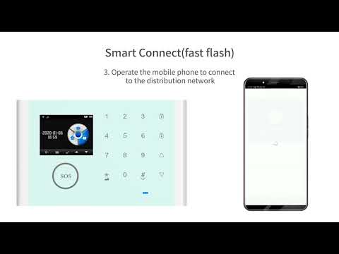 CS118   WIFI+GSM Tuya Smart Voice Alarm System Supports Amazon Alexa/ Google Assistant, Spec: Package 1 - YouTube Video