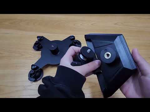 For Starlink Mini Roof Suction Cup Mount With Base(Black) - YouTube Video