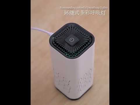Car Electrical Appliances, K2 Car Negative Ion Air Purifier (Black) - YouTube Video