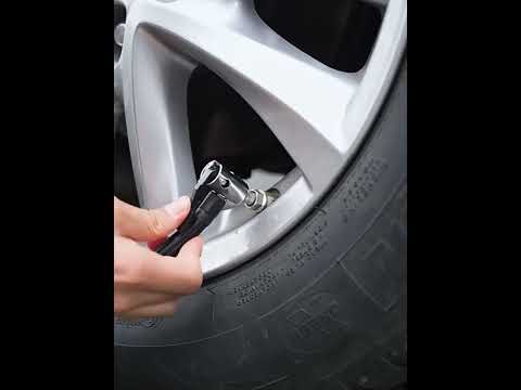 Electric Vehicle Lighting Tire Air Pump Tire Pressure Detection(Wired Model) - YouTube Video