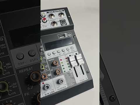 TP-4M 4-Channel Multi-function Professional Recording Mixer Bluetooth Sound Card, Plug Type:EU Plug(Black) - YouTube Video