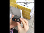 HW-25DA R/L Digital To Analog Audio Converter With 3.5mm Jack SPDIF Audio Decoder with Fiber Optic+USB Cable - YouTube Video
