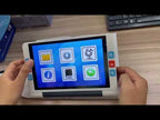 8inch Auto Focus Near And Far HD Electronic Vision Aid Magnifier(White) - YouTube Video