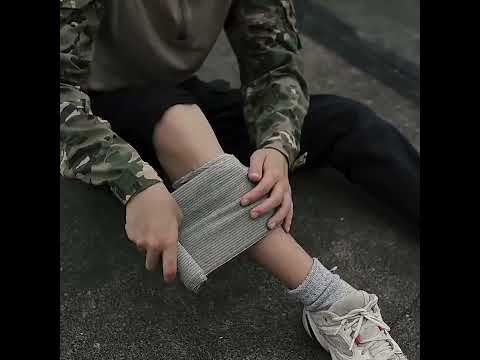 Outdoor Elastic Tourniquet Camping First Aid Vacuum Compression Bandage(Large) - YouTube Video