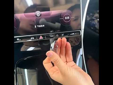Car Digital Electronic Quartz Luminous Clock, Color: Ruby Red+Air Outlet Clip - YouTube Video