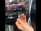 Car Digital Electronic Quartz Luminous Clock, Color: Ruby Red+Air Outlet Clip - YouTube Video