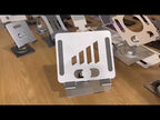 L-14 Aluminum Alloy Foldable Rotating Laptop/Tablet Stand(Green) - YouTube Video