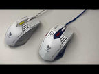 T-WOLF G560 6-keys Cool Breathing Light Gaming Wired Mouse Mechanical Office Silent Mouse(Blue) - YouTube Video