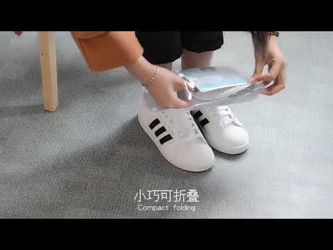 Fashion PVC Non-slip Waterproof Thick-soled Shoe Covers Size: XXL(Coffee) - YouTube Video