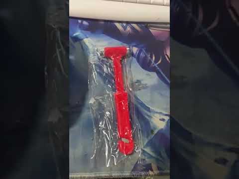 3 PCS Multifunctional Safety Hammers Car Windows Breaker Mini Rescue Escape Tool - YouTube Video