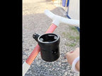 2 In 1 Baby Stroller Cup Holder Pram Milk Bottle Holder(Black) - YouTube Video