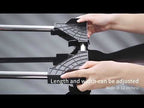 ORICO CPB4-BK-BP Computer Host Bracket with Wheels (Black) - YouTube Video