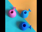 3 PCS Silicone Whale Toothbrush Holder Desktop Office Pen Holder(Pink) - YouTube Video