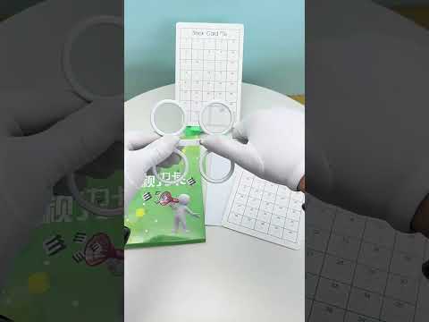 50 (20/40) Children Vision Training Adjustable Interpupillary Distance Flip Racket - YouTube Video