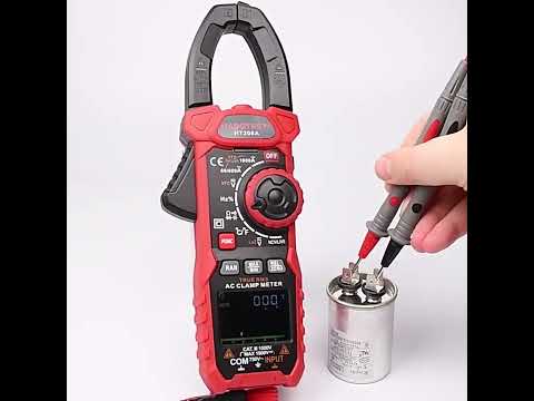 HABOTEST HT208A 1000A Clamp Multi-Function Anti-burning Digital Multimeter - YouTube Video