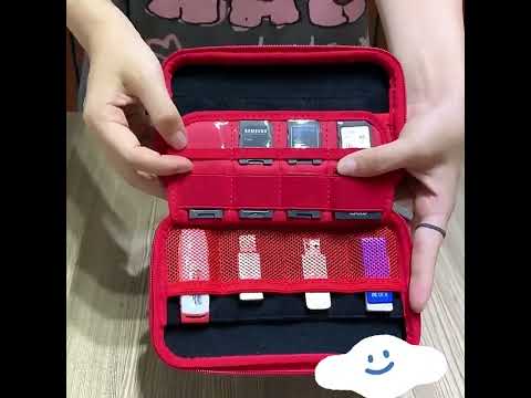 GH1317 Small 2.5 inch EVA Mobile Hard Disk Power Pack Mobile Phone U Drive Storage Bag - YouTube Video