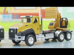 Children Toy Engineering Vehicle Set Simulation Alloy Car Model(Cement Mixer) - YouTube Video