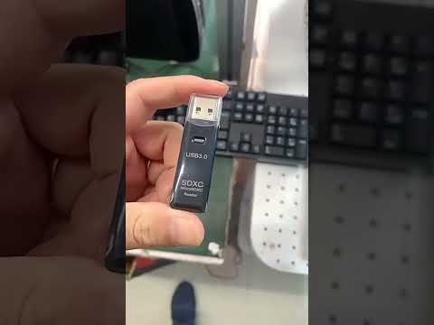 2 in 1 USB 3.0 Card Reader, Super Speed 5Gbps, Support SD Card / TF Card(Black) - YouTube Video