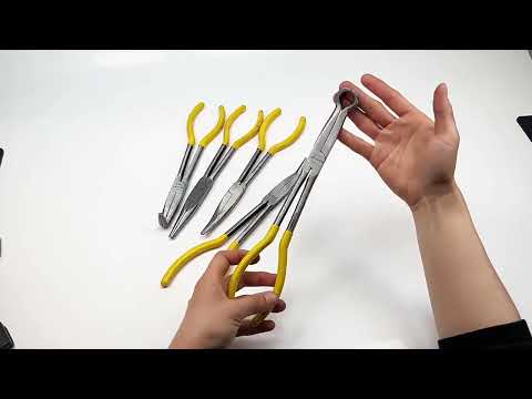 11 Inch Multi-function O-shaped Needle-nosed Pliers Hand Tool - YouTube Video