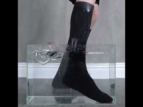 3mm Diving Socks Swimming Warm Deep Diving Waterproof Long Tube Beach Socks, Size: XS - YouTube Video