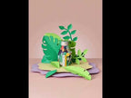 Paper-cut Leaf Ornaments Photography Props(Light Green) - YouTube Video