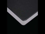 Aluminum Alloy Double-sided Non-slip Mat Desk Mouse Pad, Size : Mini(Silver) - YouTube Video