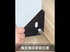 4pcs /Set Triangle Corners Anti-Shaking Fixing Fittings For Bed Frame(Bronze) - YouTube Video