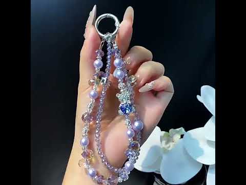 Double-Layer Crystal Necklace with a Little Bear(Green) - YouTube Video
