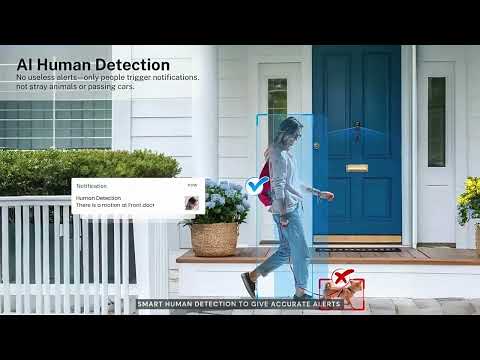 HD Night Vision Smart Video Doorbell Wireless Voice Intercom Surveillance Electronic Peephole, Spec: Black + US Plug Dingdong - YouTube Video