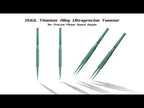 2UUL Titanium Alloy Ultra-precision Tweezer - YouTube Video