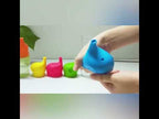 Food Grade Silicone Soft Bottle Cap Straw Accessories Elephant Spill Proof Leak Proof Bottle Cap(Orange) - YouTube Video