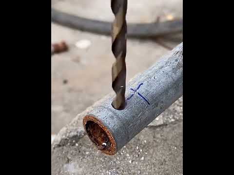 Automatic Center Punch Spring Loaded Marking Hole Carbon Steel Body - YouTube Video