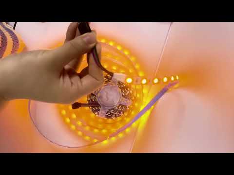 2030 SMD RGB LED Waterproof Epoxy Rope Light, 12V,  Length: 5m - YouTube Video