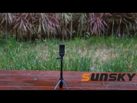 GP446 Multifunctional Mini Fixed Tripod for DJI, Insta360, GoPro and Other Action Cameras(Black) - YouTube Video