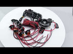 CP-4332 ATV UTV SXS Turn Signal Light Horn Wire Harness Kit - YouTube Video