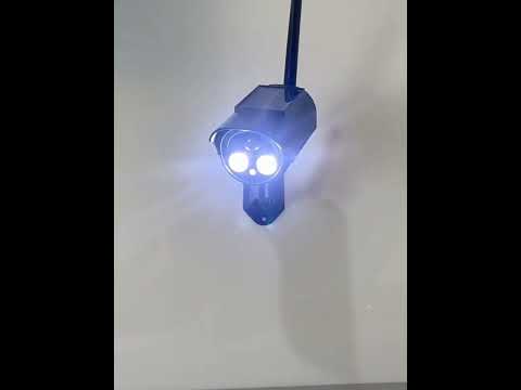 Automatic Rotation Human Body Sensing Simulation Surveillance Camera Solar Wall Light(Black) - YouTube Video