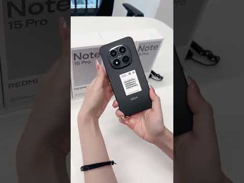 [HK Warehouse] Xiaomi Redmi Note 15 Pro 4G Global, 12GB+512GB, In-screen Fingerprint, 6.77 inch Xiaomi HyperOS 2 MediaTek Helio G200-Ultra Octa Core, Network: 4G, NFC (Black) - YouTube Video