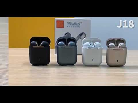 T&G J18 Bluetooth 5.1 TWS Wireless Binaural Bluetooth Earphone with Charging Box (Black) - YouTube Video