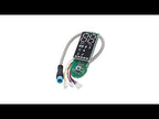 For Xiaomi M365 Pro Electric Scooter Instrument Bluetooth Circuit Board Switch Panel - YouTube Video