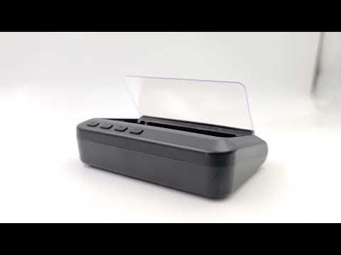 C100 Car HUD Head-up Display OBD2 Fault Code Elimination Overspeed / Fault Alarm - YouTube Video