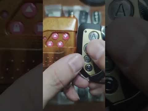 433MHZ Multi-function Automatic Copy Remote Control - YouTube Video