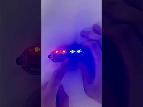 2pcs Car Solar-Powered Anti-Collision Warning Light Motorcycle Wireless LED Rear Tail Light - YouTube Video
